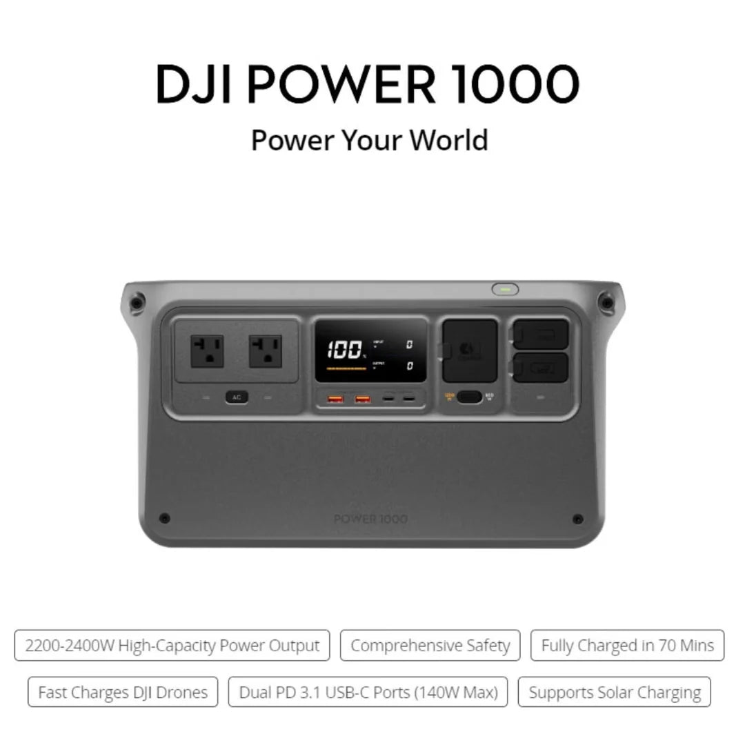 DJI Portable Power Station 1000 | 2200W , 1024Wh