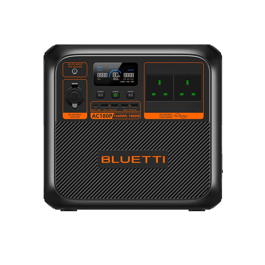 BLUETTI Portable Power Station | 1,800W 1,440Wh AC180P (UK)