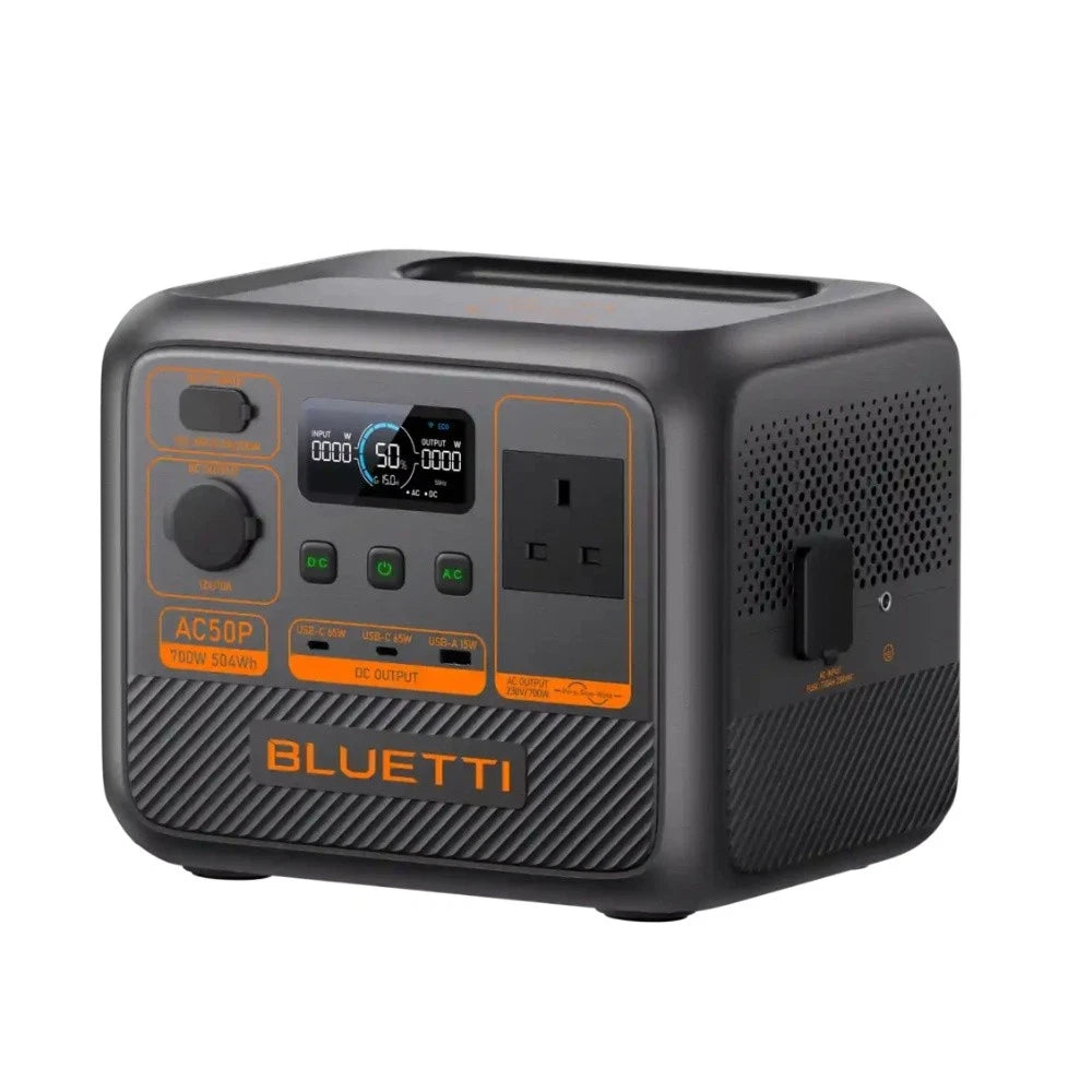 BLUETTI AC50P Portable Power Station | 700W 504Wh