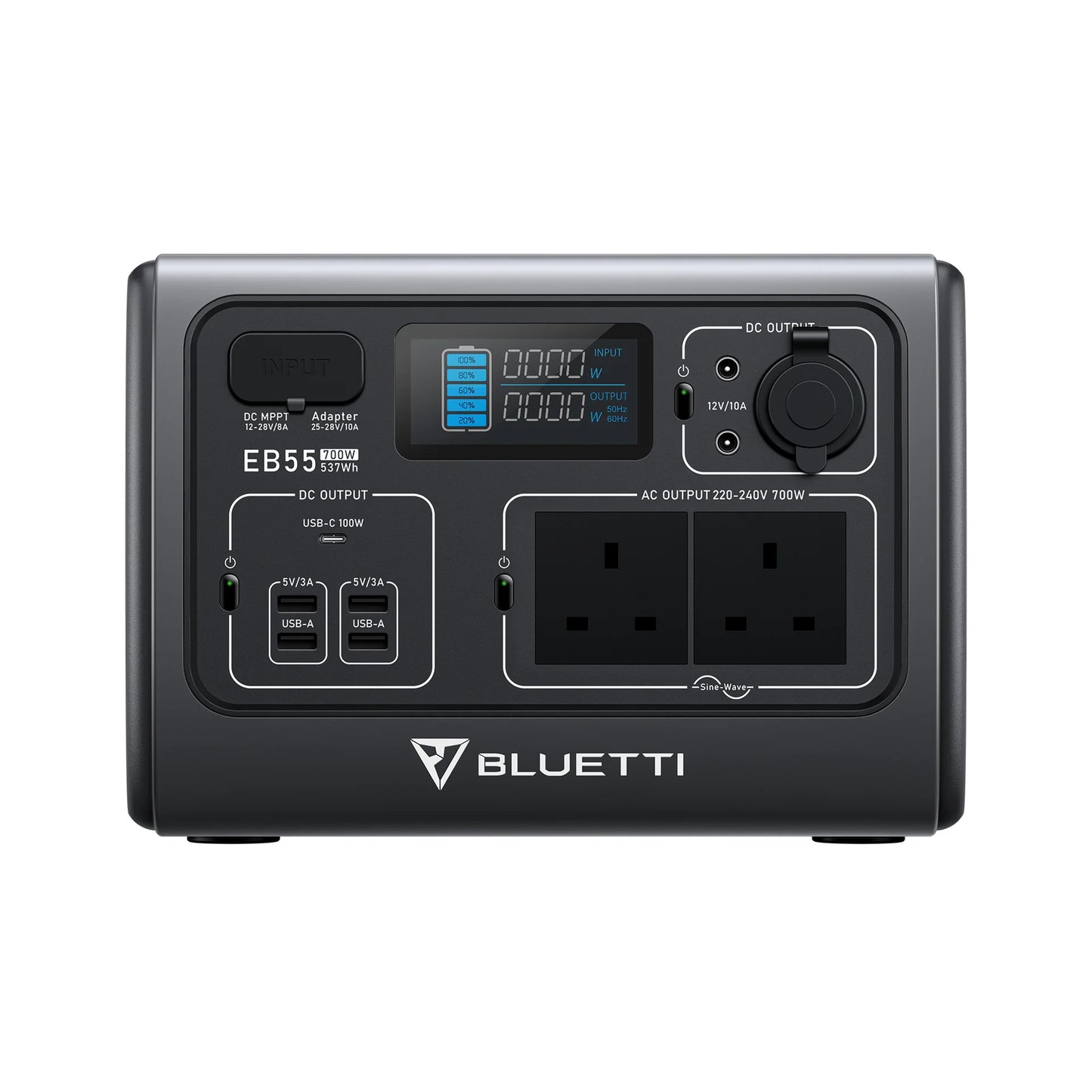 BLUETTI Portable Power Station 700W 537Wh